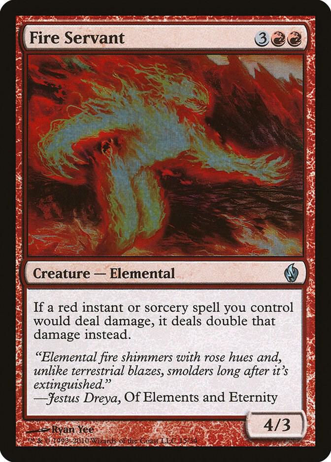 Fire Servant (15) [Premium Deck Series: Fire and Lightning]