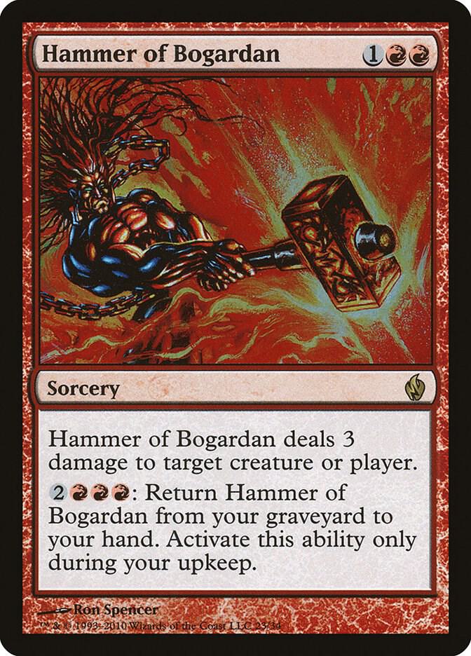 Hammer of Bogardan (23) [Premium Deck Series: Fire and Lightning]
