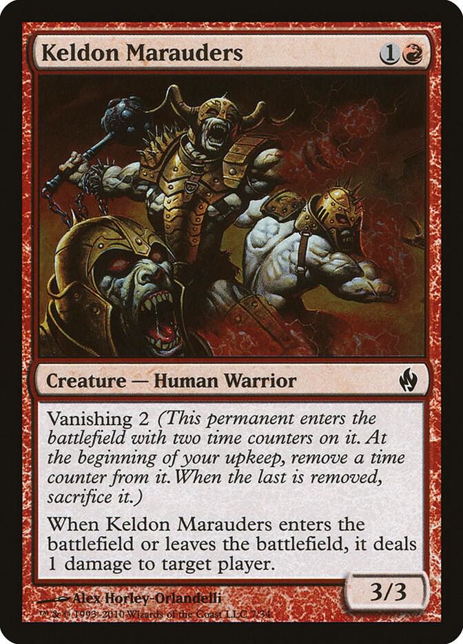 Keldon Marauders (7) [Premium Deck Series: Fire and Lightning]