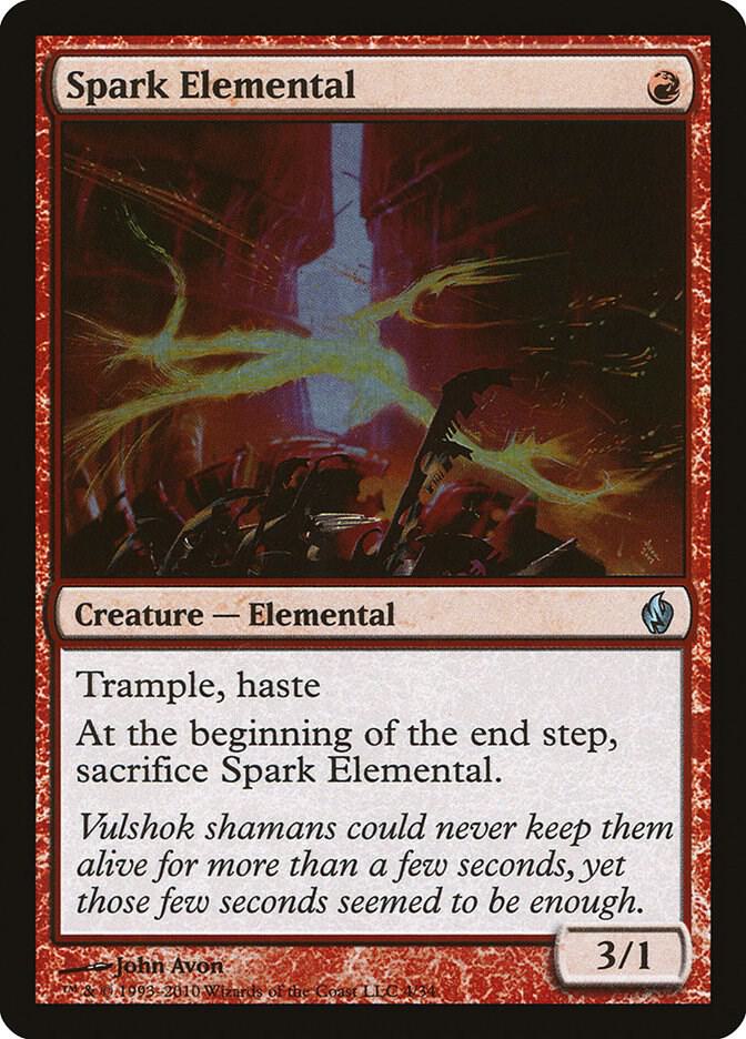 Spark Elemental (4) [Premium Deck Series: Fire and Lightning]