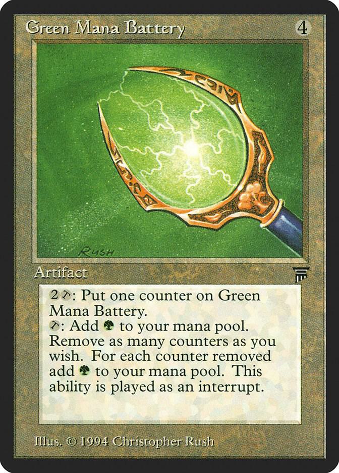 Green Mana Battery (279) [Legends]
