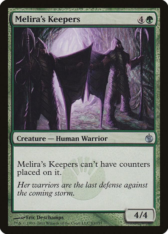 Melira's Keepers (83) [Mirrodin Besieged]