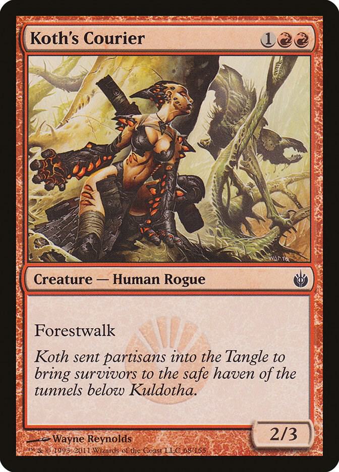 Koth's Courier (68) [Mirrodin Besieged]
