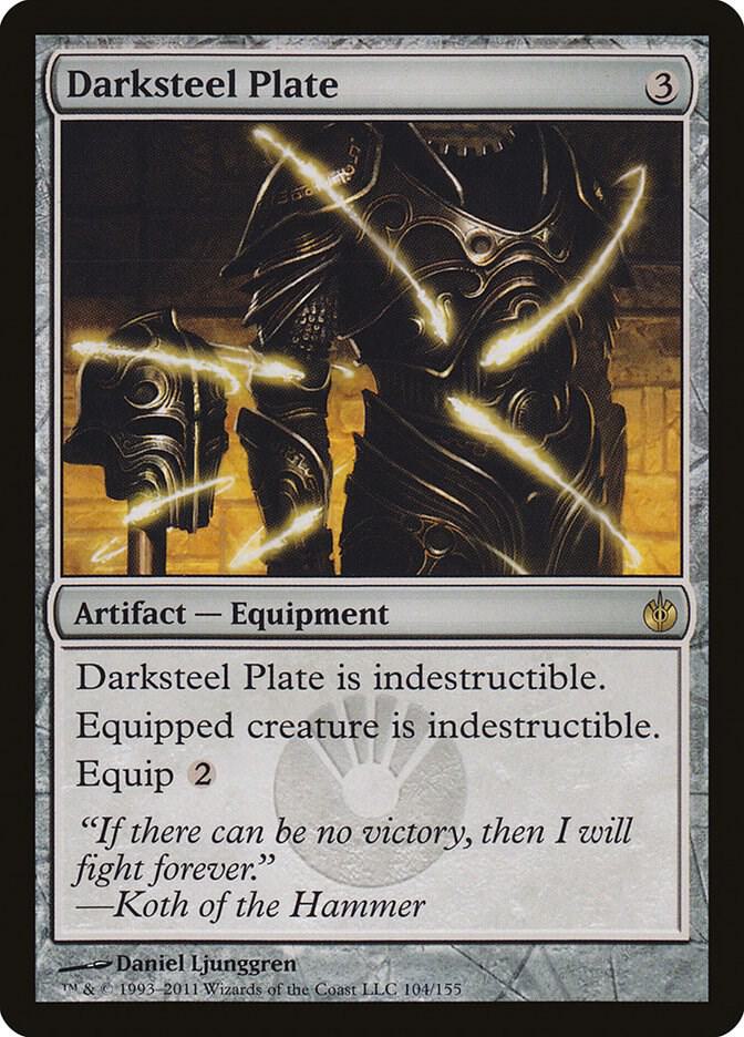 Darksteel Plate (104) [Mirrodin Besieged]