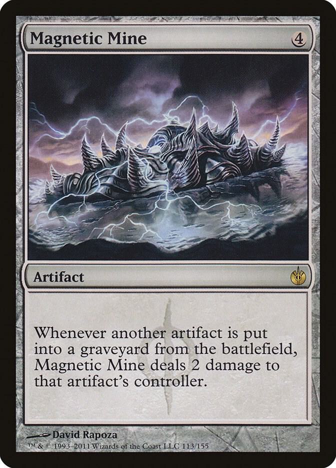 Magnetic Mine (113) [Mirrodin Besieged]