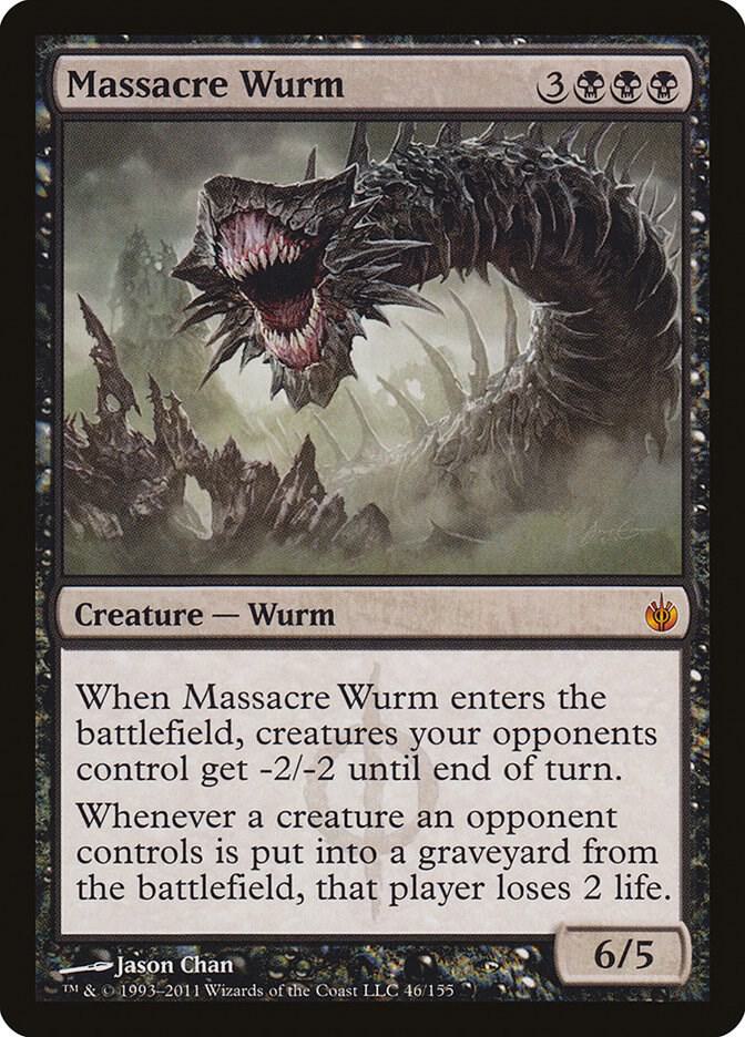 Massacre Wurm (46) [Mirrodin Besieged]
