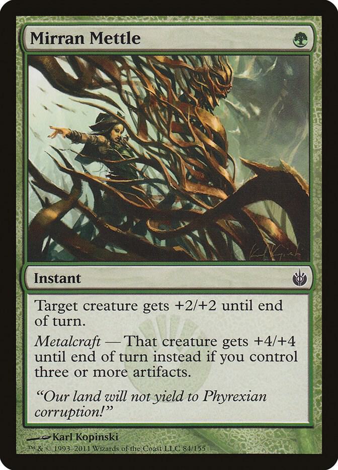 Mirran Mettle (84) [Mirrodin Besieged]