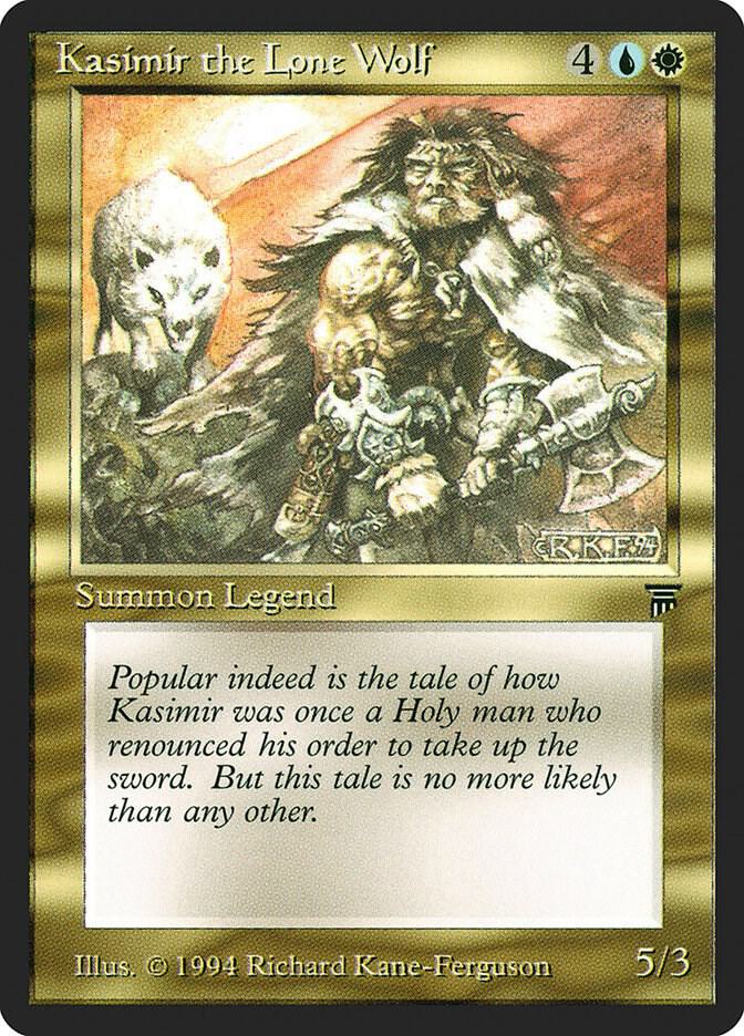 Kasimir the Lone Wolf (237) [Legends]