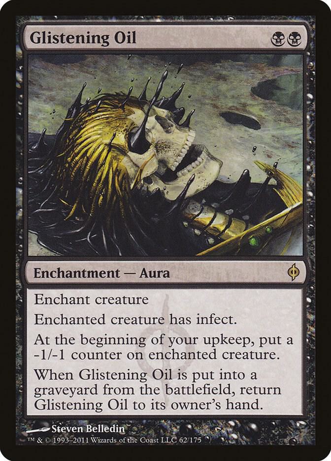 Glistening Oil (62) [New Phyrexia]