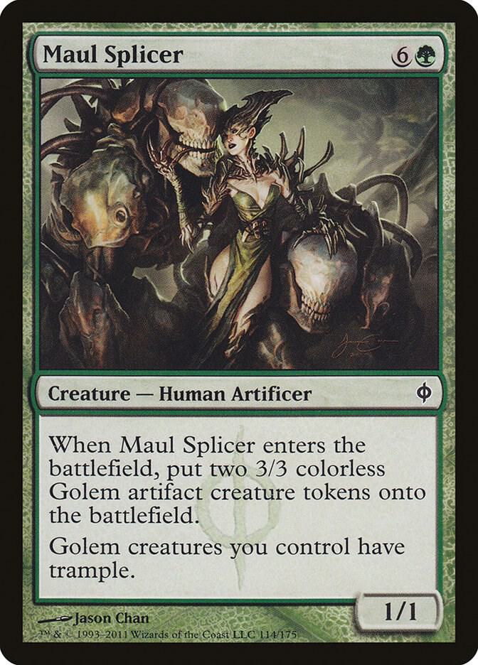 Maul Splicer (114) [New Phyrexia]