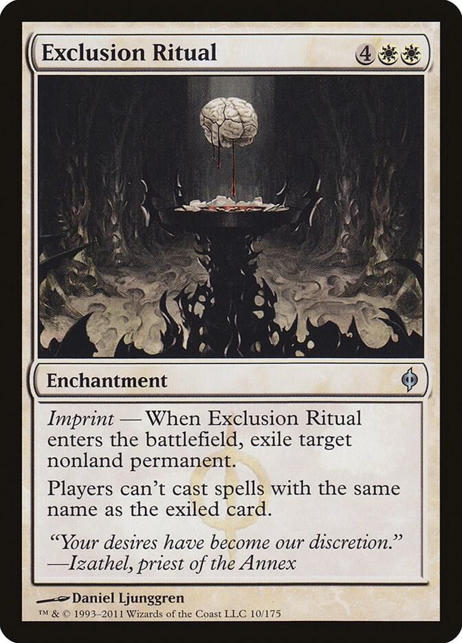 Exclusion Ritual (10) [New Phyrexia]