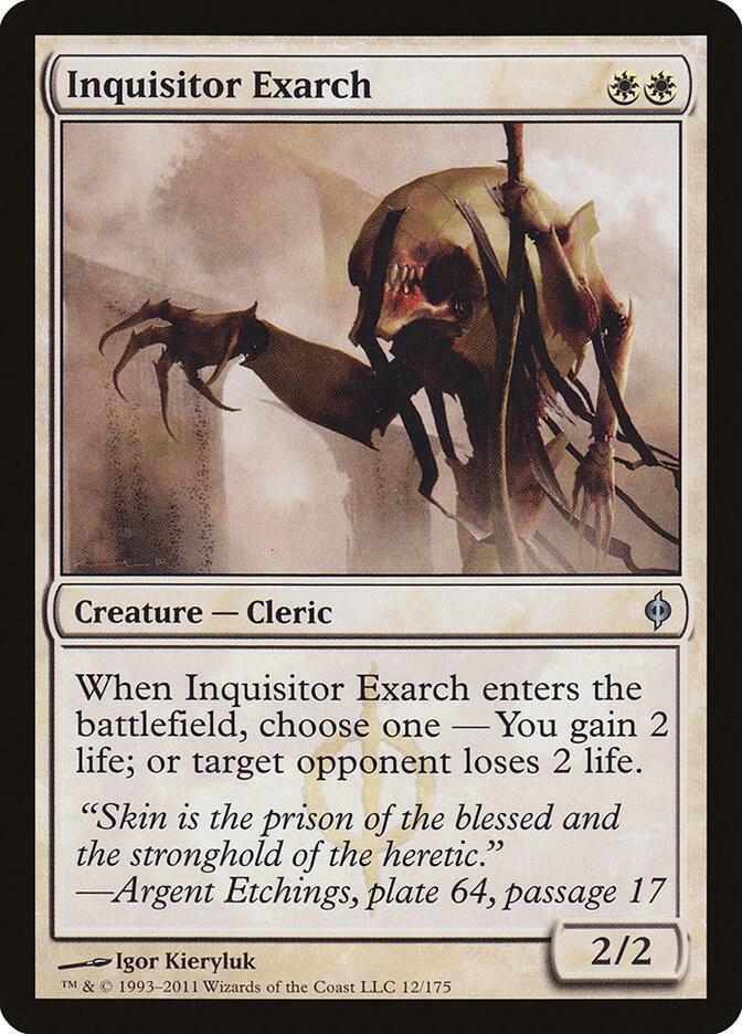 Inquisitor Exarch (12) [New Phyrexia]