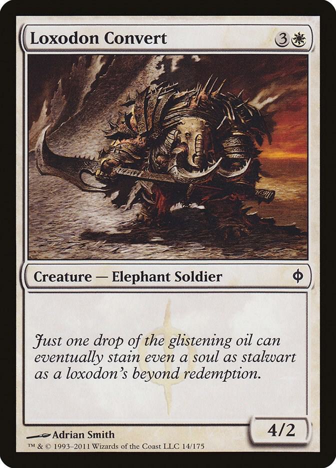 Loxodon Convert (14) [New Phyrexia]