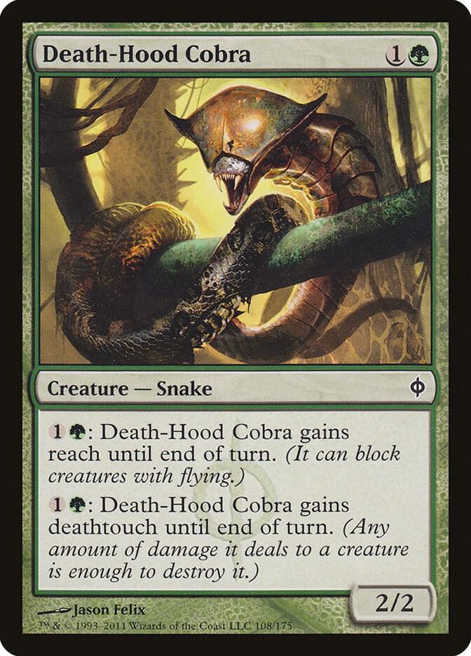 Death-Hood Cobra (108) [New Phyrexia]