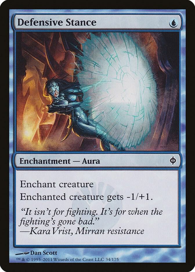 Defensive Stance (34) [New Phyrexia]