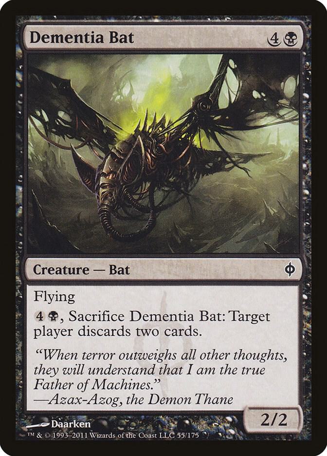 Dementia Bat (55) [New Phyrexia]