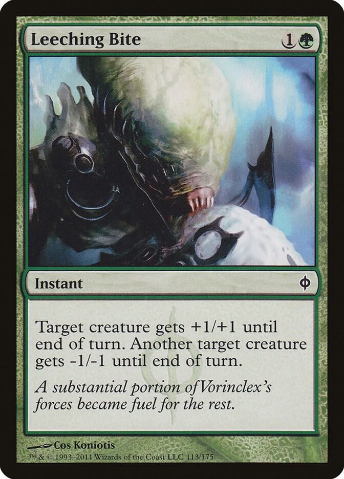 Leeching Bite (113) [New Phyrexia]
