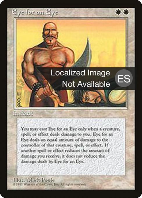 Eye for an Eye (25) [Fourth Edition Foreign Black Border]