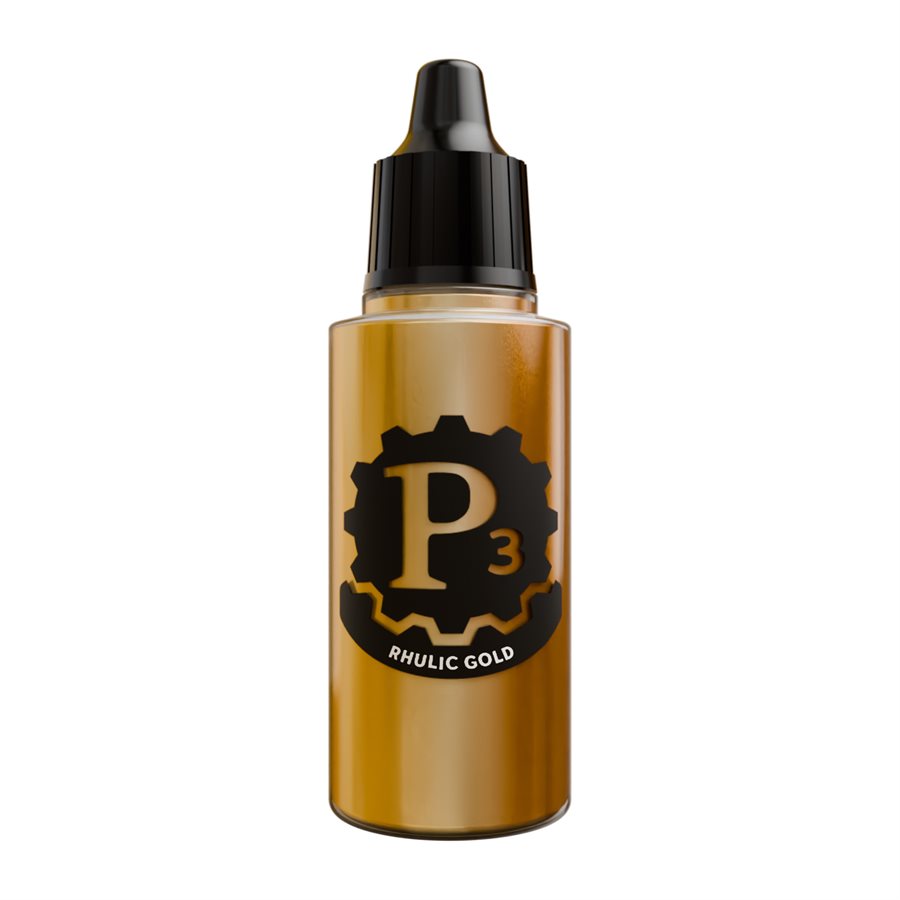 P3 Paints: Metallics: Rhulic Gold