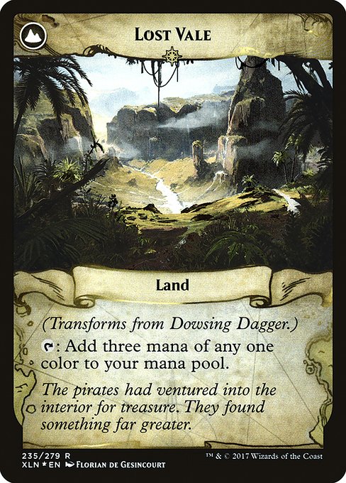 Dowsing Dagger (235) [Prerelease Cards] Reverse