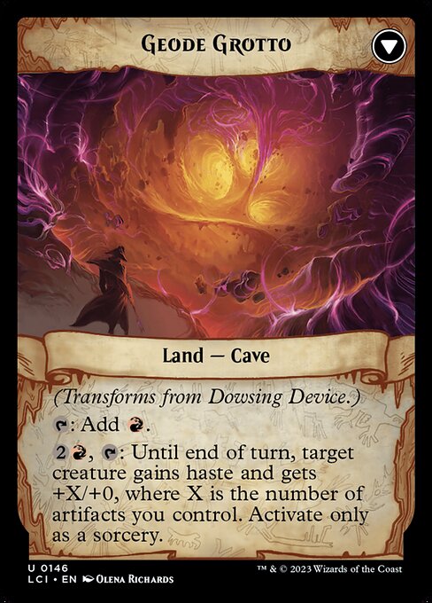 Dowsing Device (146) [The Lost Caverns of Ixalan] Reverse
