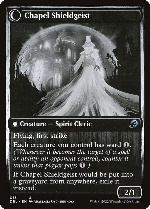 Chaplain of Alms (13) [Innistrad: Double Feature] Reverse