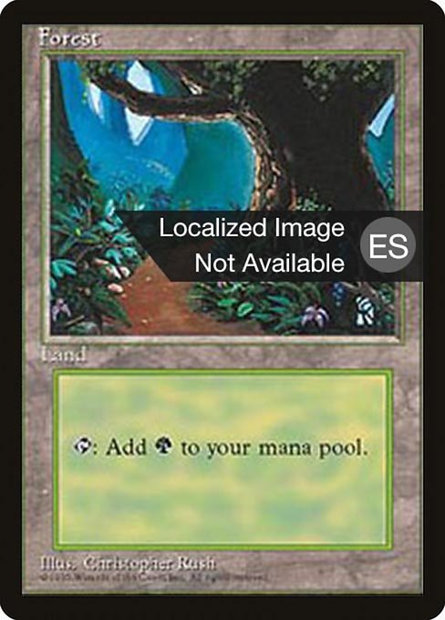 Forest (377) [Fourth Edition Foreign Black Border]
