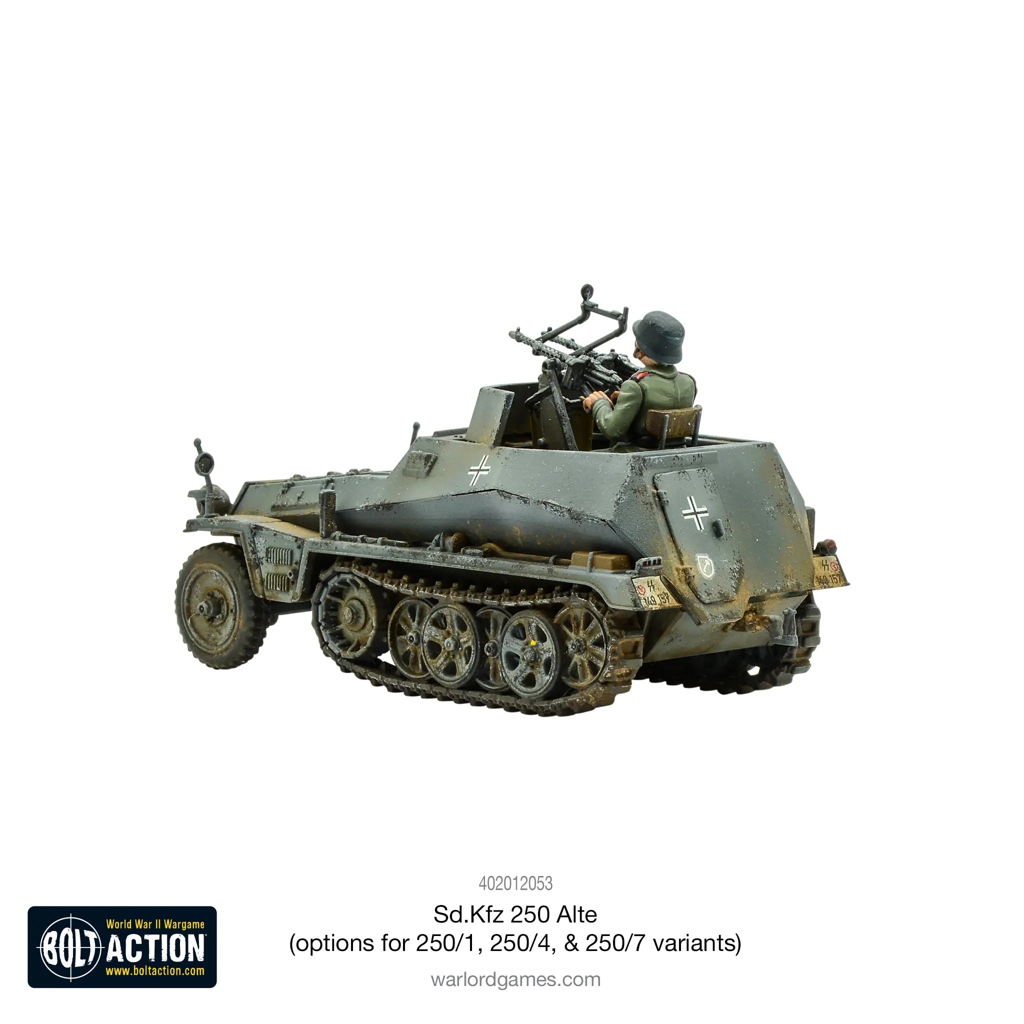 Bolt Action German Sd.Kfz 250 Alte (Options for 250/1, 250/4 & 250/7) (English)