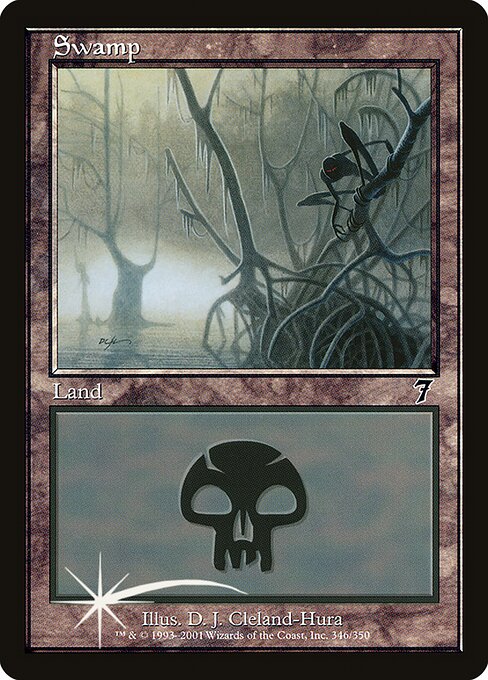 Swamp (346★) [Seventh Edition]