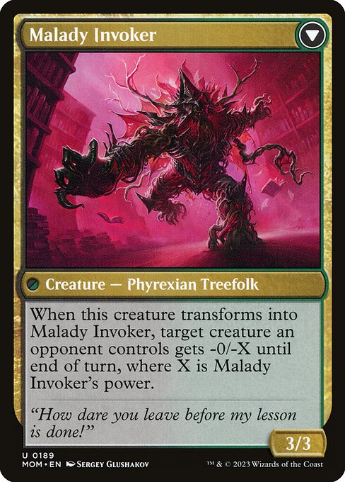 Herbology Instructor (189) [March of the Machine] Reverse