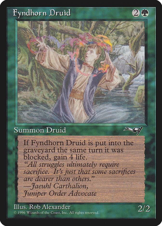 Fyndhorn Druid (71) [Alliances]