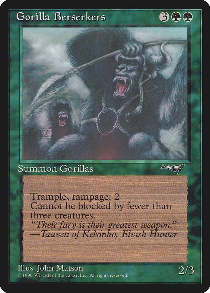 Gorilla Berserkers (76) [Alliances]