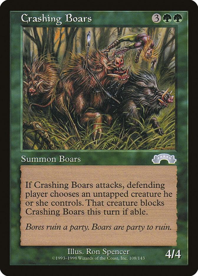 Crashing Boars (108) [Exodus]