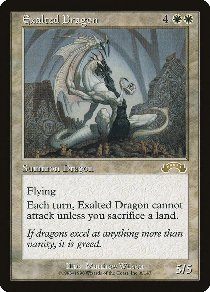 Exalted Dragon (6) [Exodus]
