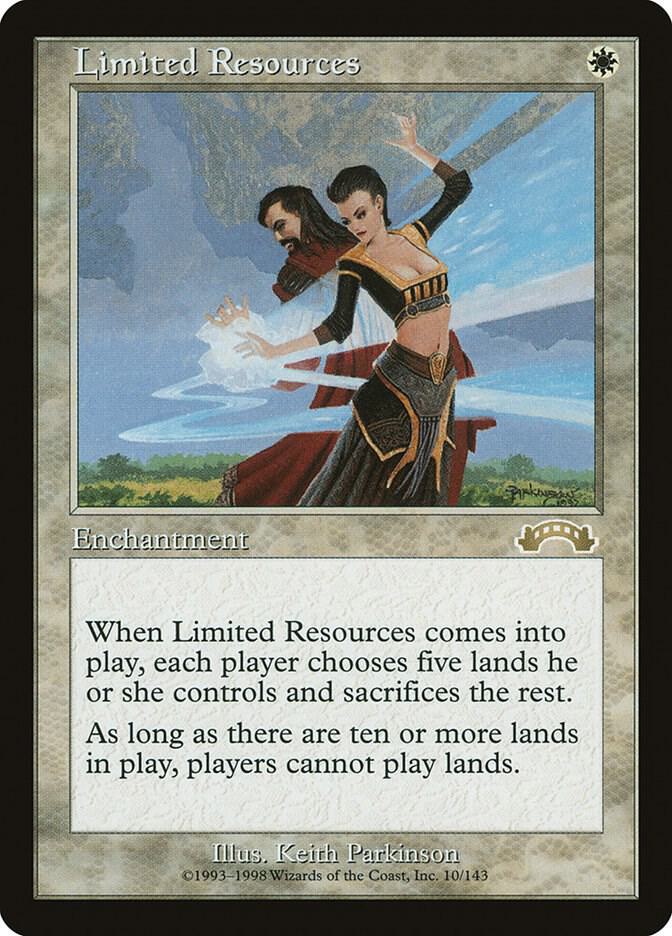 Limited Resources (10) [Exodus]