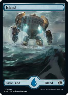 Island (280) - Full Art [The Brothers' War]