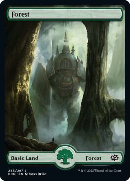 Forest (286) - Full Art [The Brothers' War]