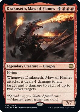 Drakuseth, Maw of Flames (76) [Game Night: Free-for-All]
