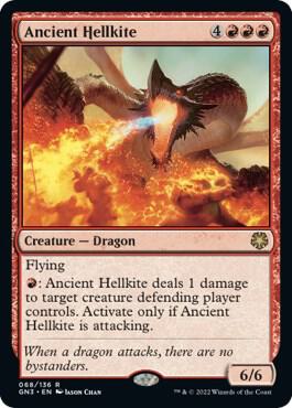 Ancient Hellkite (68) [Game Night: Free-for-All]