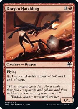 Dragon Hatchling (72) [Game Night: Free-for-All]