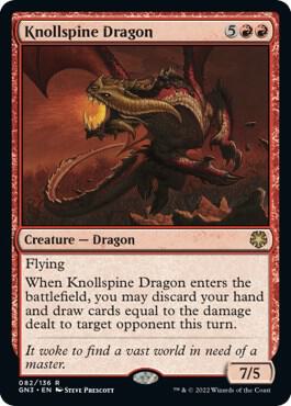Knollspine Dragon (82) [Game Night: Free-for-All]