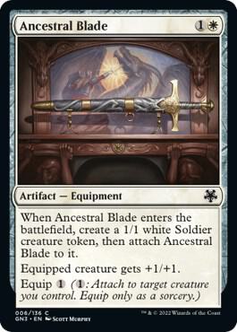 Ancestral Blade (6) [Game Night: Free-for-All]
