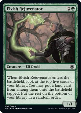 Elvish Rejuvenator (94) [Game Night: Free-for-All]