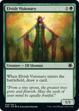 Elvish Visionary (96) [Game Night: Free-for-All]