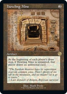 Howling Mine (Schematic) (83) [The Brothers' War Retro Artifacts]