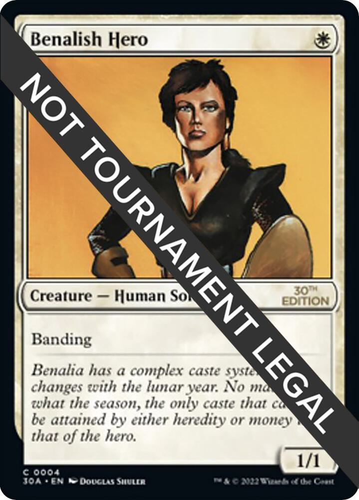 Benalish Hero (4) [30th Anniversary Edition]