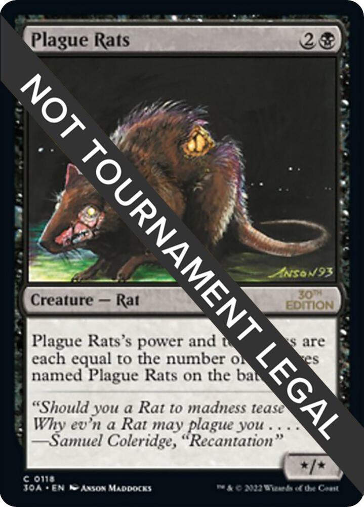 Plague Rats (118) [30th Anniversary Edition]