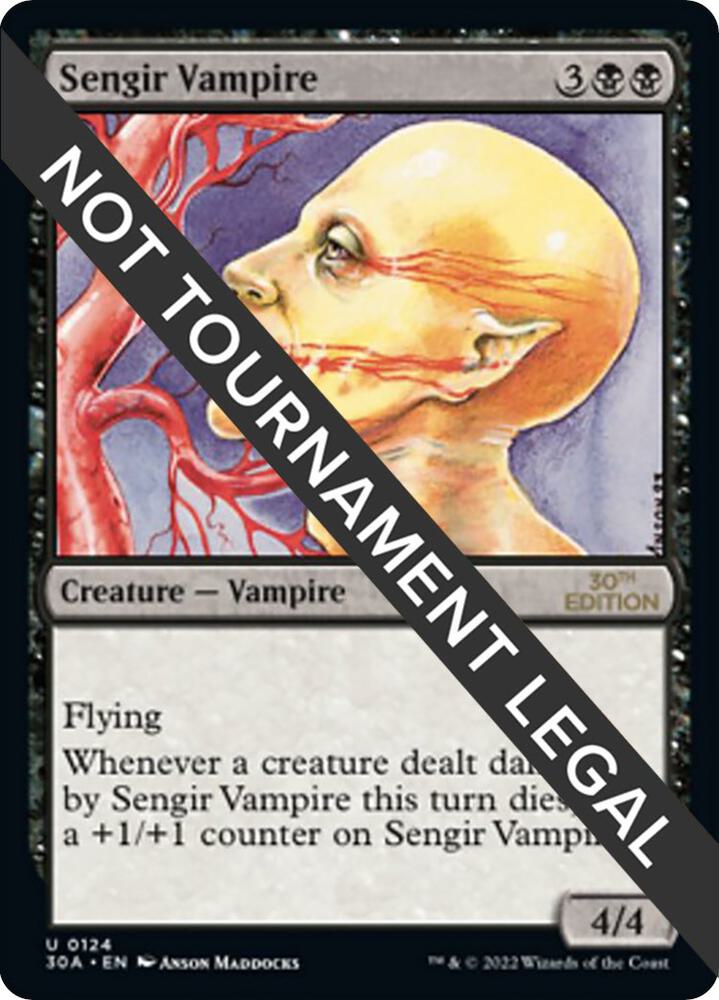 Sengir Vampire (124) [30th Anniversary Edition]