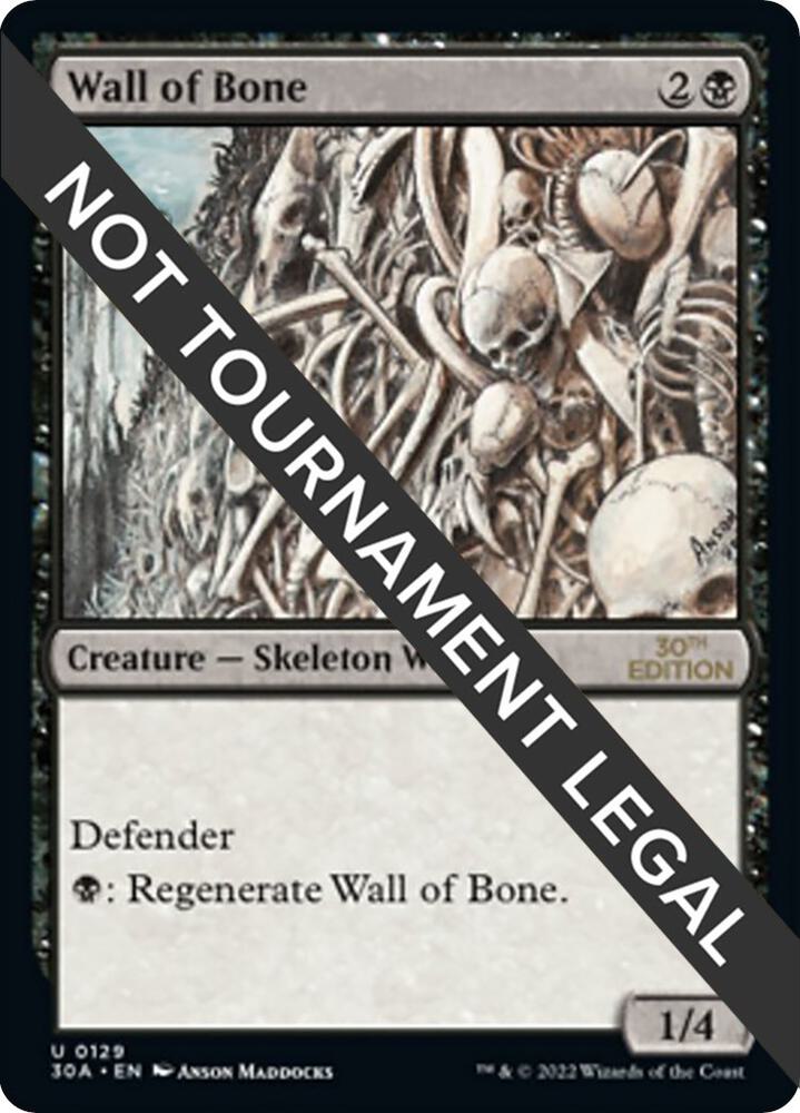 Wall of Bone (129) [30th Anniversary Edition]