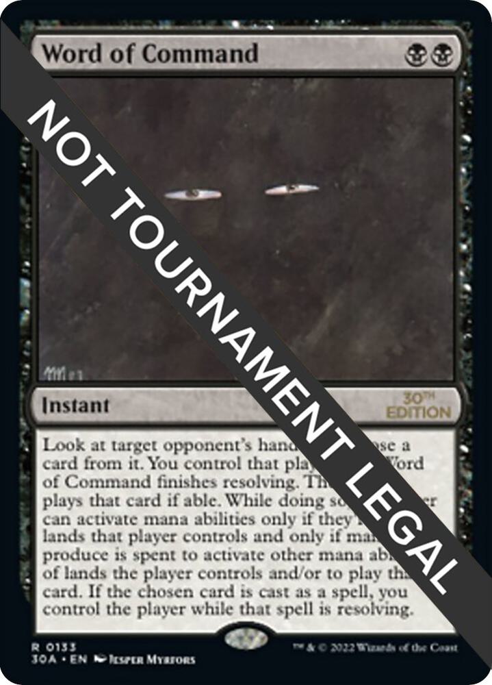 Word of Command (133) [30th Anniversary Edition]